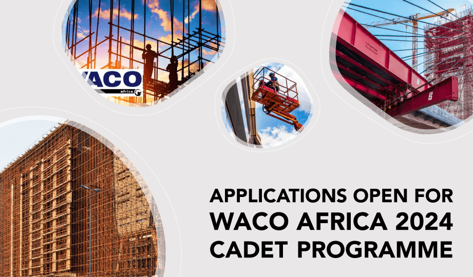 APPLICATIONS OPEN FOR WACO AFRICA 2024 CADET PROGRAMME